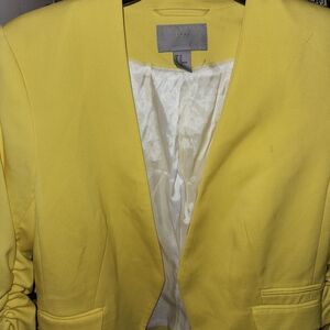 H&M Bright Yellow Women's Blazer